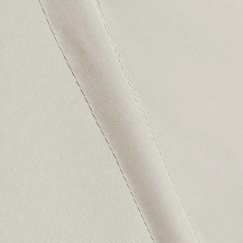 vidaXL saliekama balkona sānu markīze, krēmkrāsā, 140x140 cm