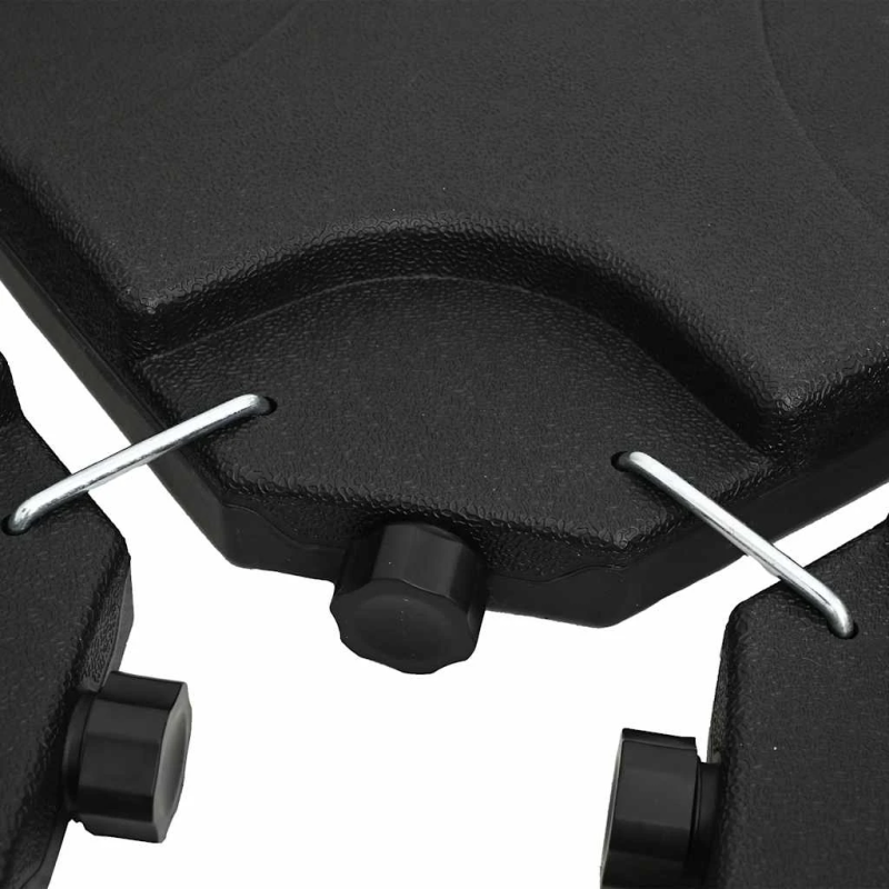 Pārvietojama saulessarga pamatne, pildāma ar smiltīm-ūdeni, 60 L