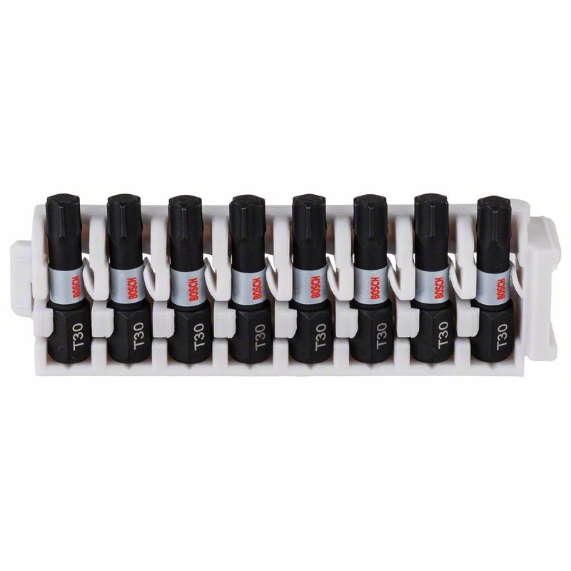 Skrūvgrieža uzg.T30 -L 25 8 gab.- Impact Control