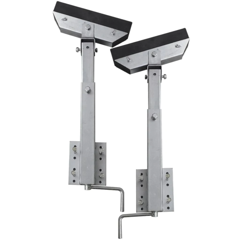 Laivas piekabes priekšgala atbalsta komplekts, 2 gab., 63-88 cm