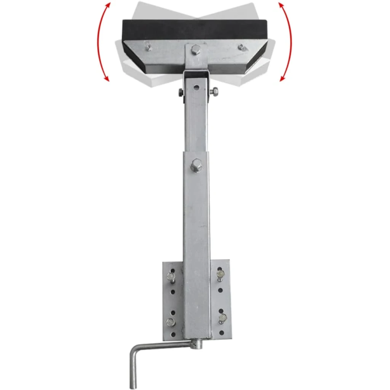 Laivas piekabes priekšgala atbalsta komplekts, 2 gab., 63-88 cm