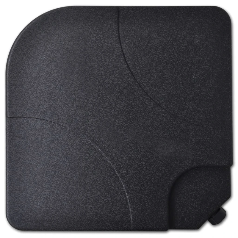 Saulessargs ar Pārnēsājamu Pamatni 5m DIA, Alumīnijs, Zaļš