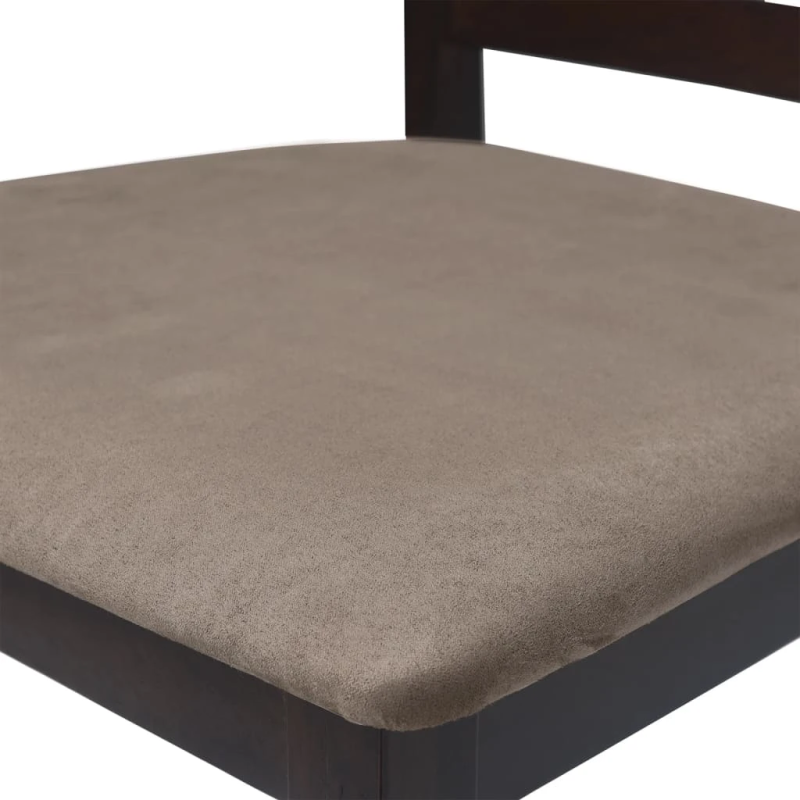 vidaXL bāra krēsli, 2 gab., brūns audums