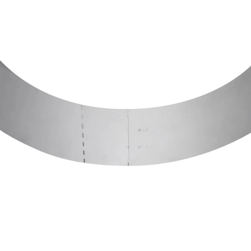 Zāliena apmales, 20 gab., cinkots tērauds, 100x14 cm