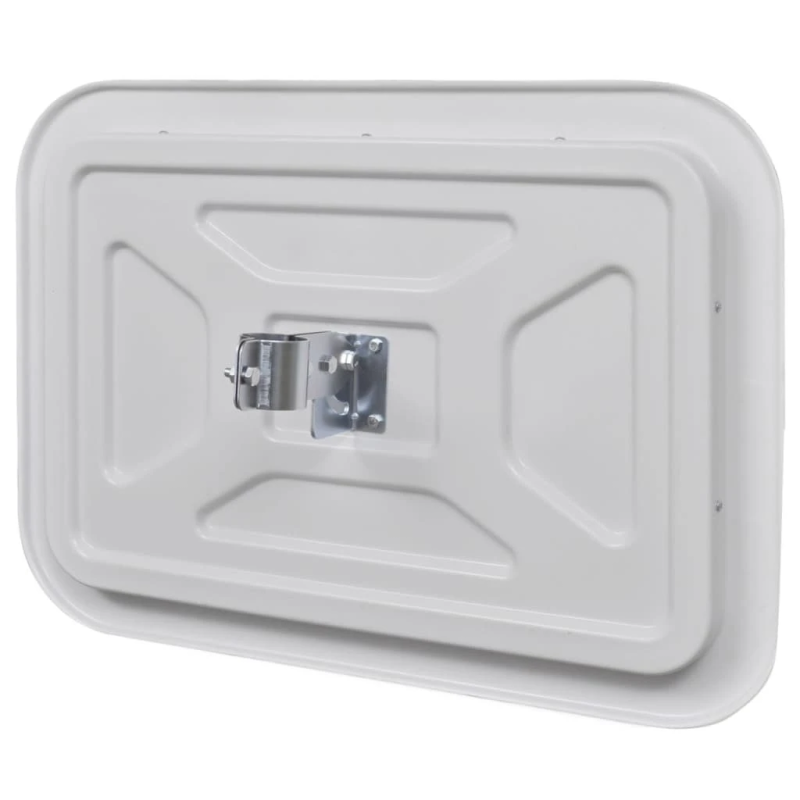 Izliekts satiksmes spogulis, taisnstūra, 40x60 cm, ar atstarotājiem