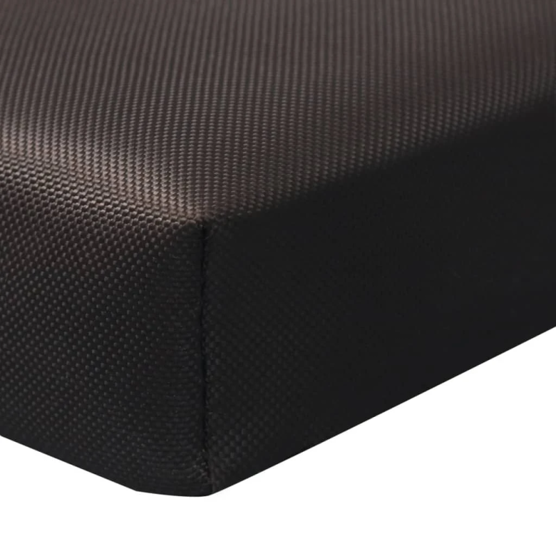 vidaXL suņu matracis, gulta, taisnstūra, brūns, M izmērs