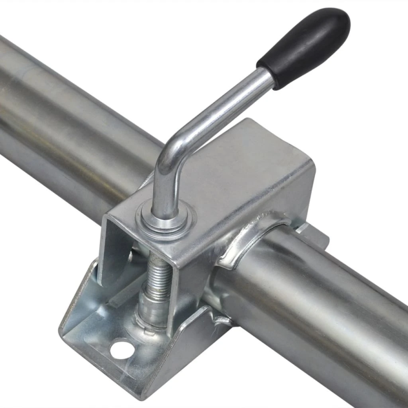 48 mm piekabes atbalsta ritenis ar 1 skavu