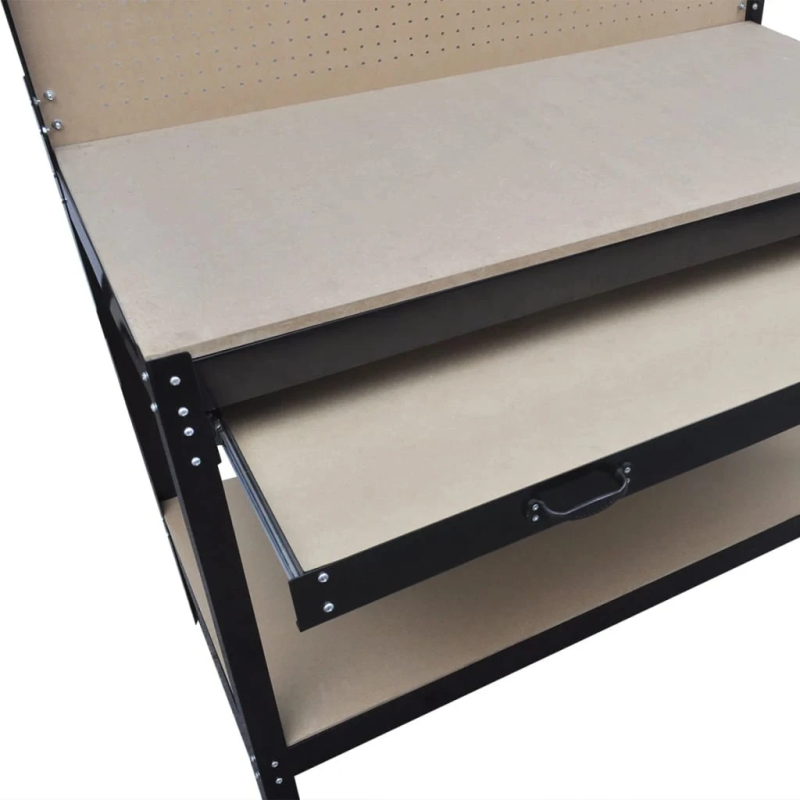 Darba galds ar instrumentu paneli un atvilktni