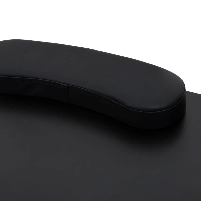 Saliekams manikīra galdiņš ar ritenīšiem, melns