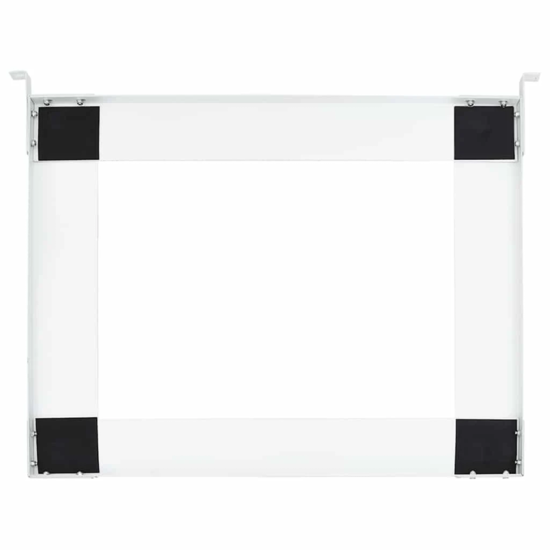 vidaXL veļasmašīnas statīvs, balts