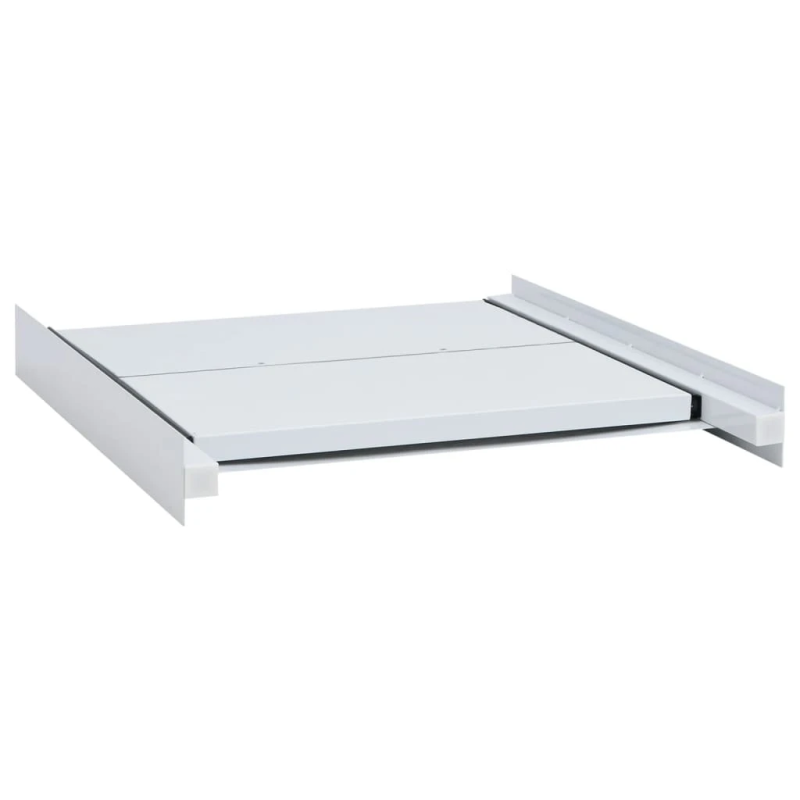 vidaXL veļasmašīnas un žāvētāja savietošanas komplekts ar plauktu