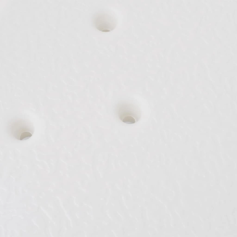 vidaXL dušas krēsls, alumīnijs, balts