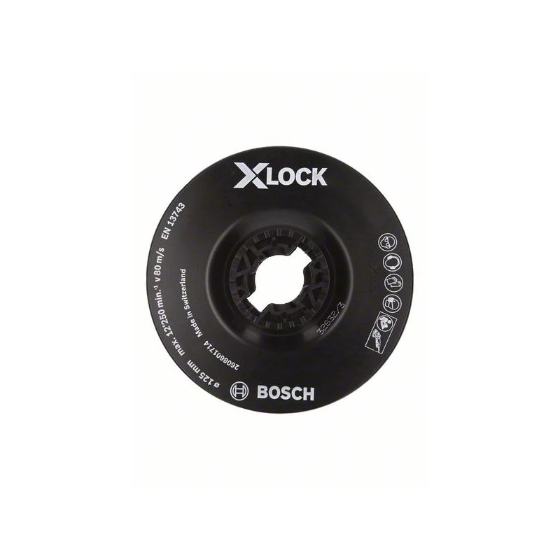 X-LOCK balsta disks 125 mm, mīksts