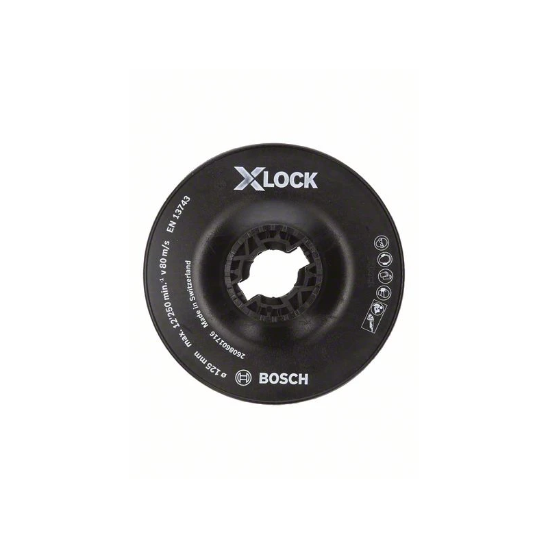 X-LOCK balsta disks 125 mm, ciets