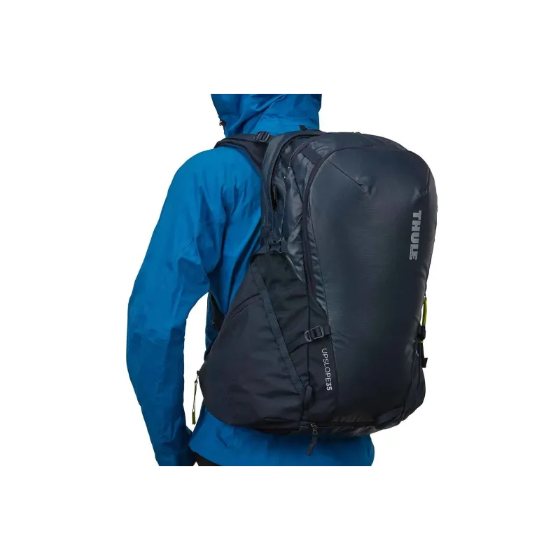 Thule 3610 Upslope 35L Removable Airbag 3.0 Ready Ski And Snowboard Backpack Lime Punch