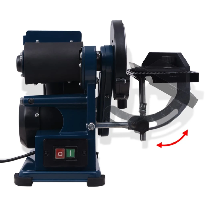 vidaXL diska un lentes slīpmašīna, 375 W