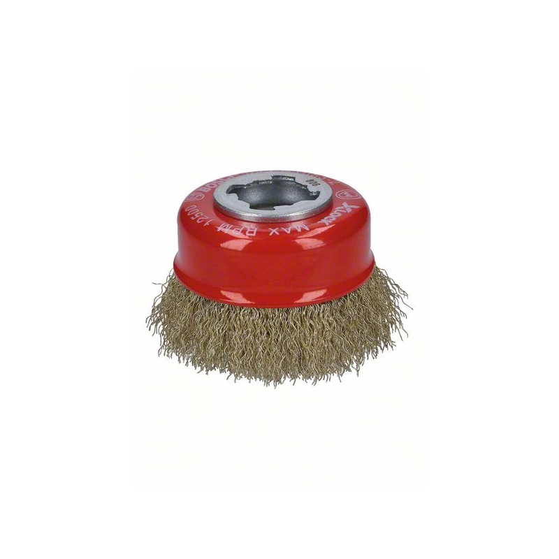 X-LOCK stiepļu suka ar misiņa pārklājumu 75mm