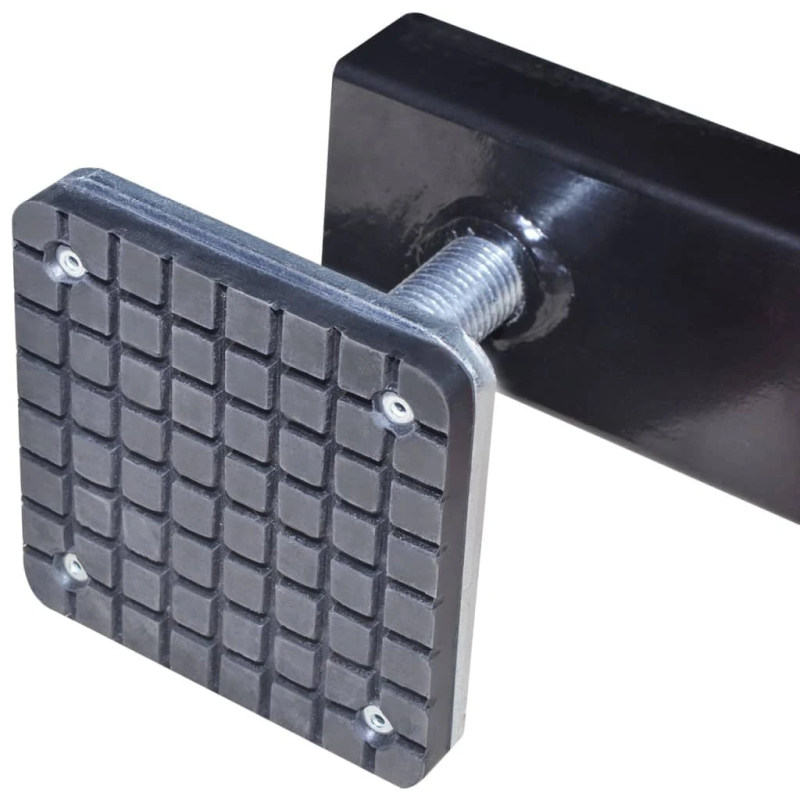 vidaXL pacēlāja adapteris ar 2 tonnu celtspēju, sarkans