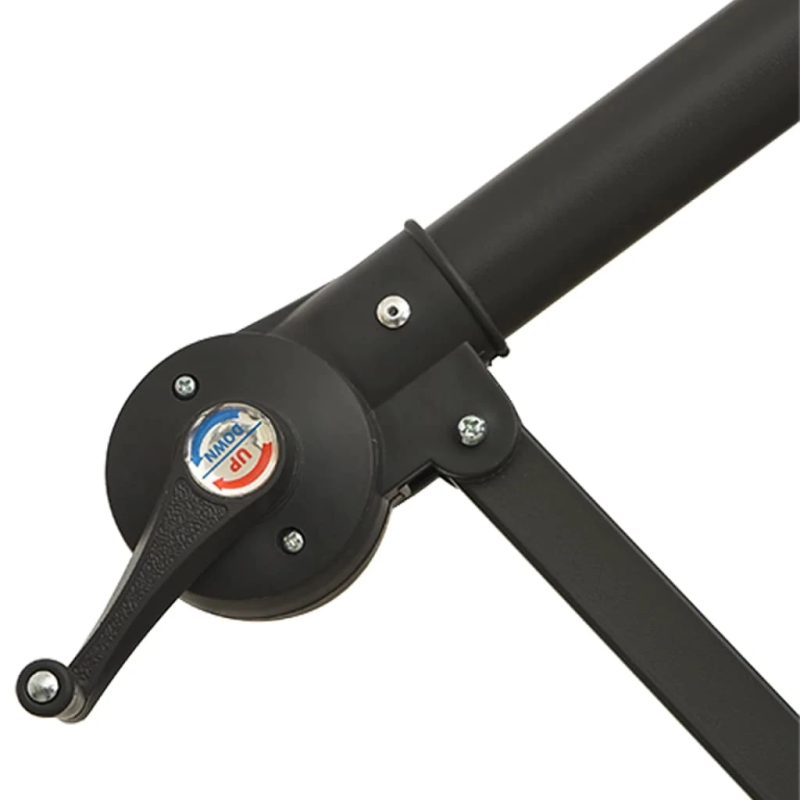 vidaXL Gembinis sodo skėtis nuo saulės, smėlio baltos spalvos, 3,5m