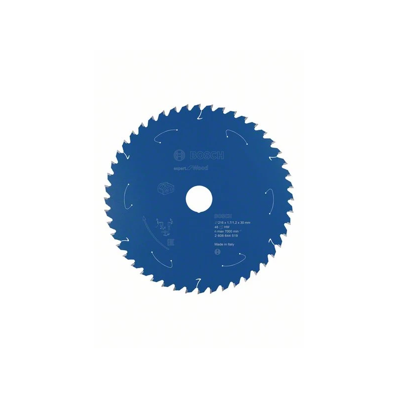 Expert for Wood 216x30x1.7-1.2x48T