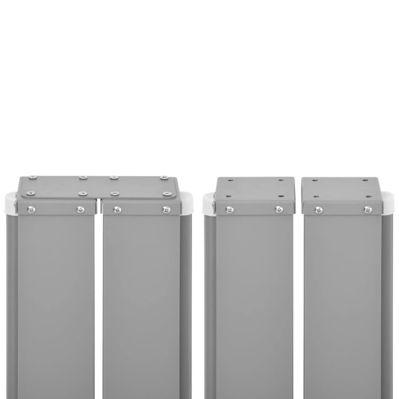 vidaXL izvelkams sānu aizslietnis, 160 x 600 cm, krēmkrāsas