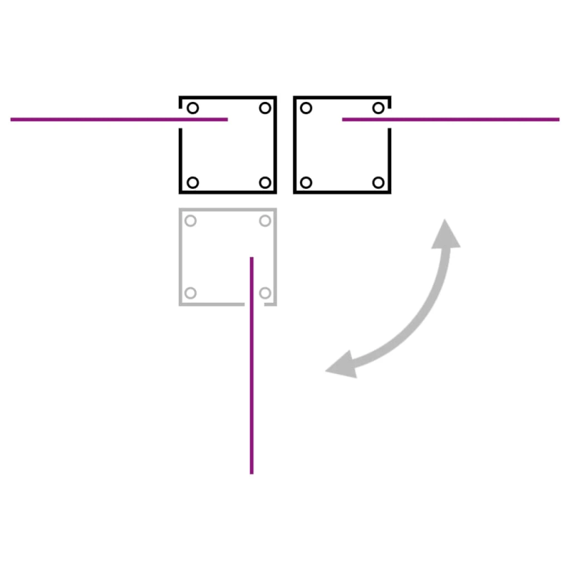 vidaXL izvelkams sānu aizslietnis, 160 x 600 cm, pelēks