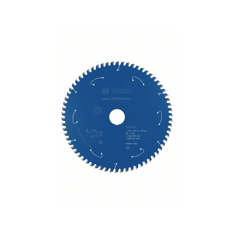 Expert for Aluminium 216x30x2-1.4x66T