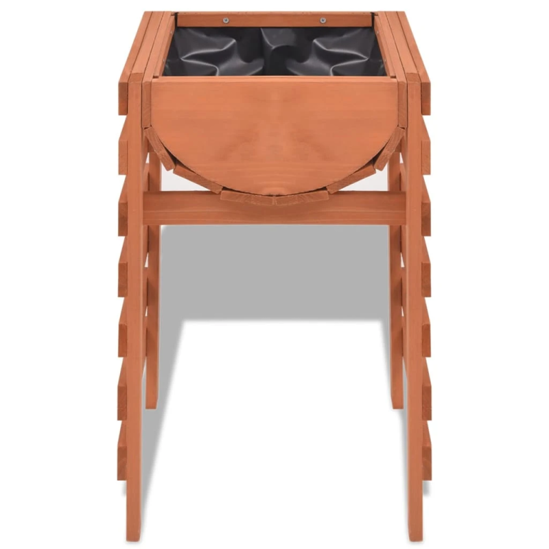 vidaXL puķu kaste, 38x36x60 cm, koks