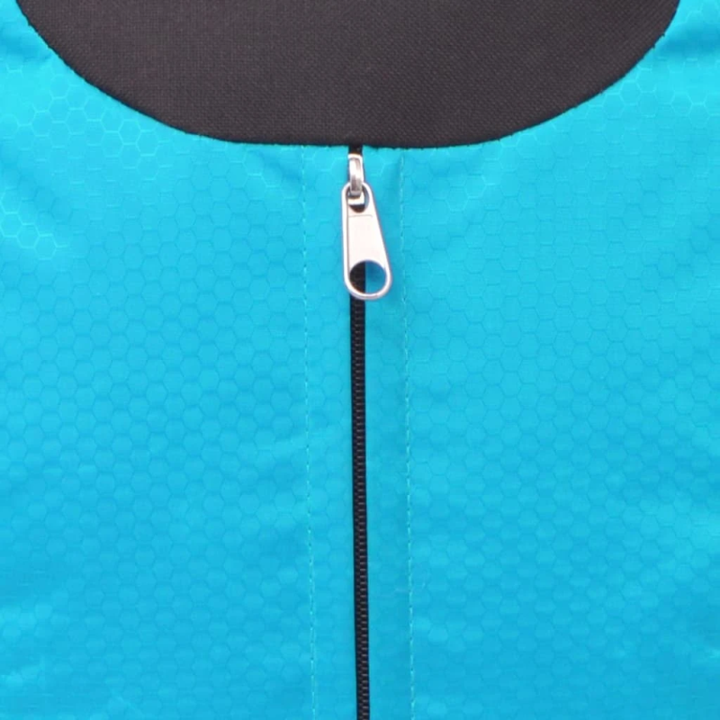 vidaXL pārgājienu mugursoma, 40 l, melna un zila