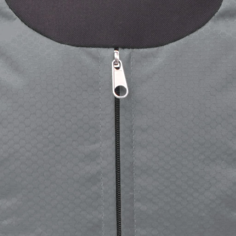 vidaXL pārgājienu mugursoma, 40 l, melna un pelēka