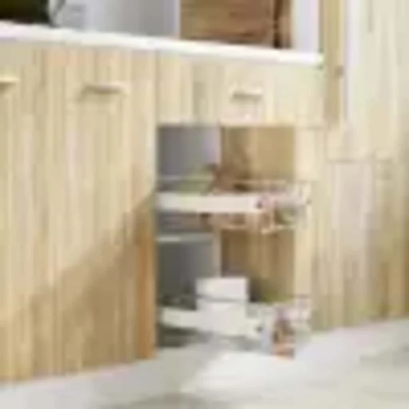 vidaXL izvelkams stiepļu grozs, 2 gab., 400 mm, sudraba