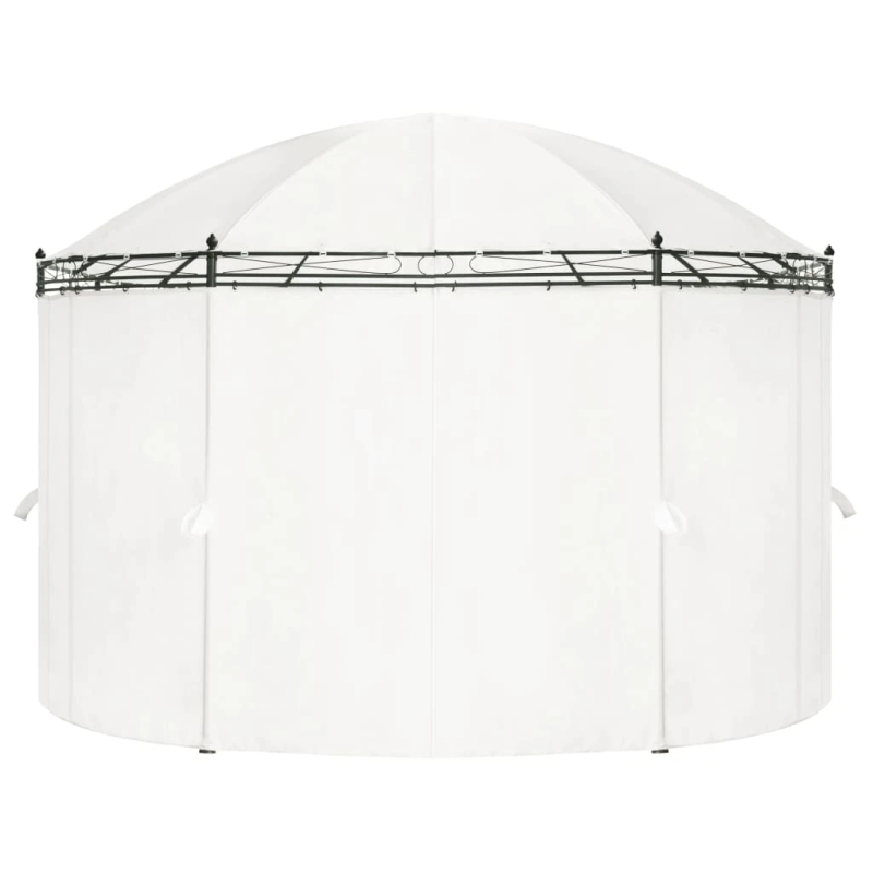 vidaXL krēmbalta nojume, 530x350x265 cm