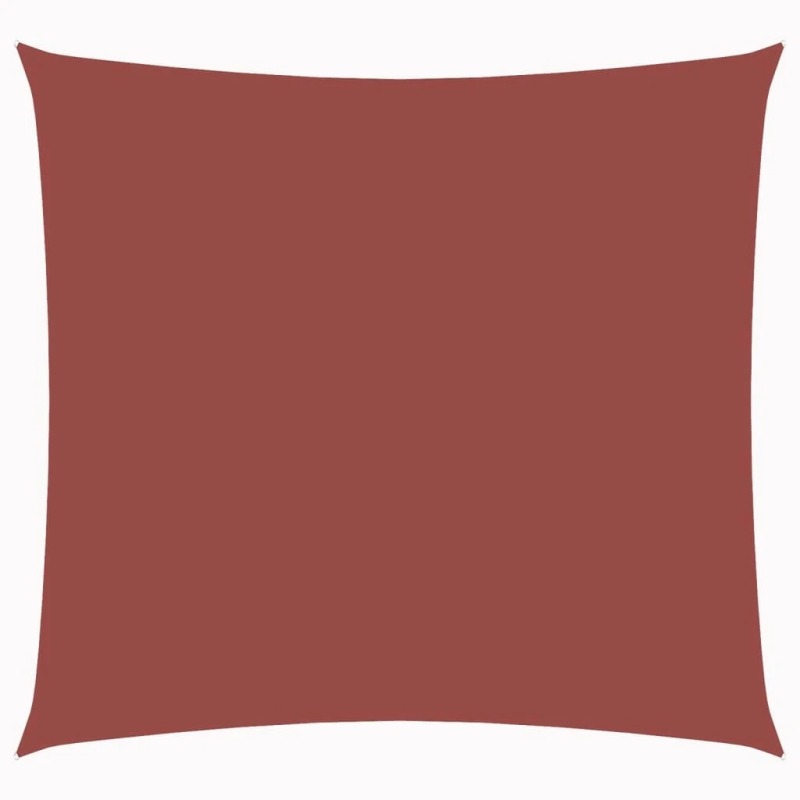vidaXL saulessargs, 3,6x3,6 m, kvadrāta forma, sarkanbrūns audums