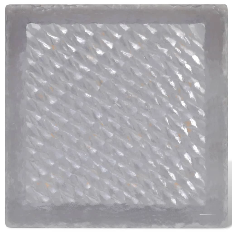 vidaXL zemē iebūvējamas LED lampas, 6 gab., 100x100x68 mm