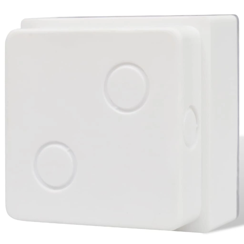 vidaXL zemē iebūvējamas LED lampas, 6 gab., 100x100x68 mm