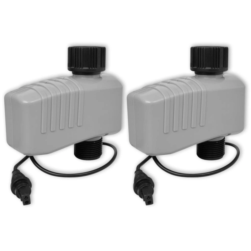 42352 vidaXL Automātiskā irigācijas Timer ar 4 stacijām 3 V