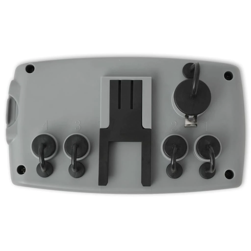 42352 vidaXL Automātiskā irigācijas Timer ar 4 stacijām 3 V