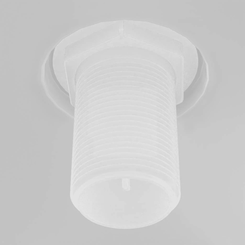 vidaXL tualetes poda tvertne ar apakšējo ūdens padevi, 3-6 l, balta