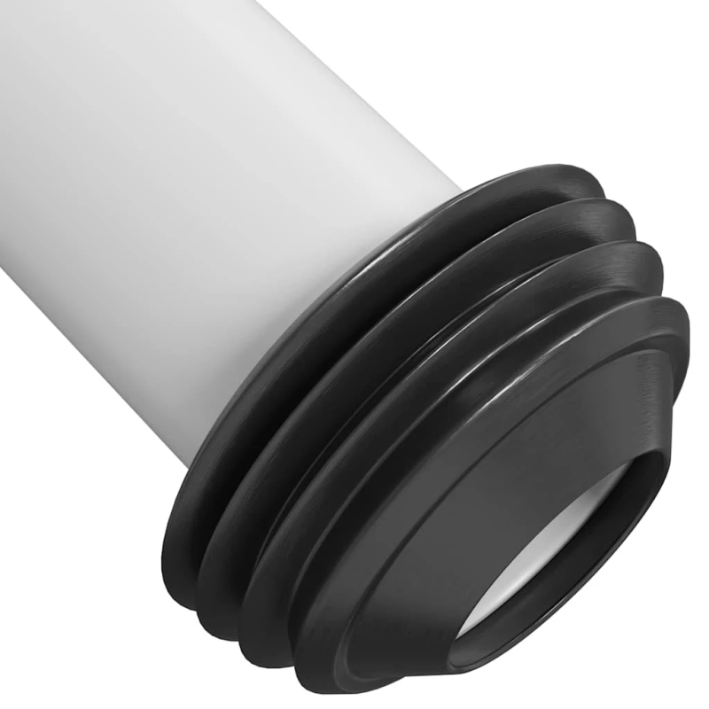 vidaXL tualetes poda tvertne ar apakšējo ūdens padevi, 3-6 l, balta