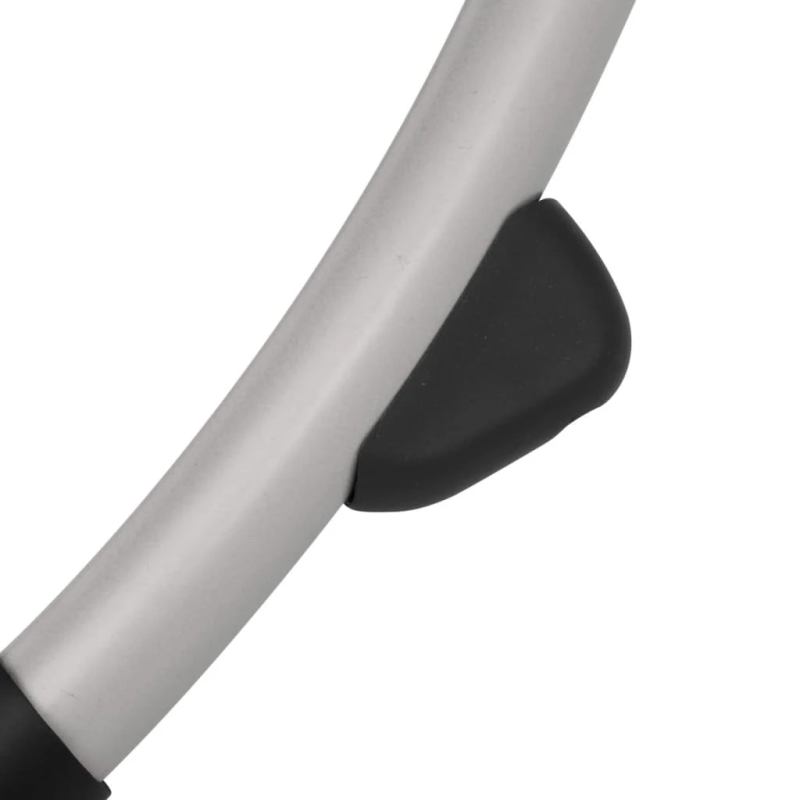 vidaXL sauļošanās zvilnis, ģeometrisks dizains, tērauds, melns, pelēks