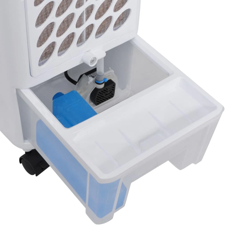 vidaXL gaisa dzesētājs, pārvietojams, 80 W, 4 L, 25x26x56 cm