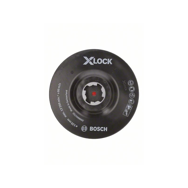 X-LOCK balsta disks 125 mm, velcro