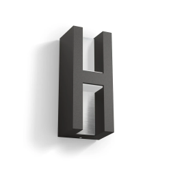 Lampa sienas antracīts 2x4,5w