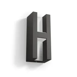 Уличный настенный светильник Philips Shadow, 4.5Вт, LED, IP67, черный цв., 11.5 см x 1 см