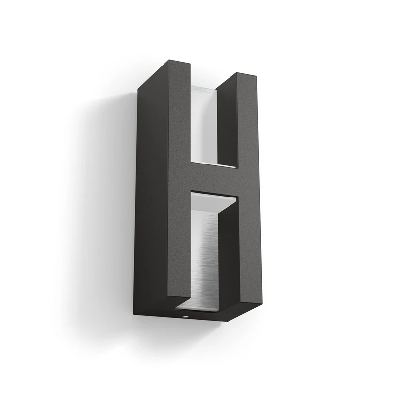 Lampa sienas antracīts 2x4,5w