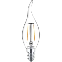Lambipirn Philips LED, B35, 2700 °K, E14, 2 W, 250 lm