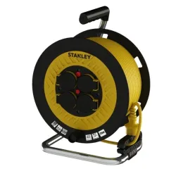 STANLEY Pagarinātāja vads rullī 40m ,4 kontaktligzdas,