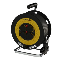 STANLEY Pagarinātāja vads rullī 25m ,4 kontaktligzdas,