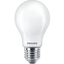 LED spuldze PHILIPS. E27. 6.5 W. 80–806 lm. 2200–2700 K