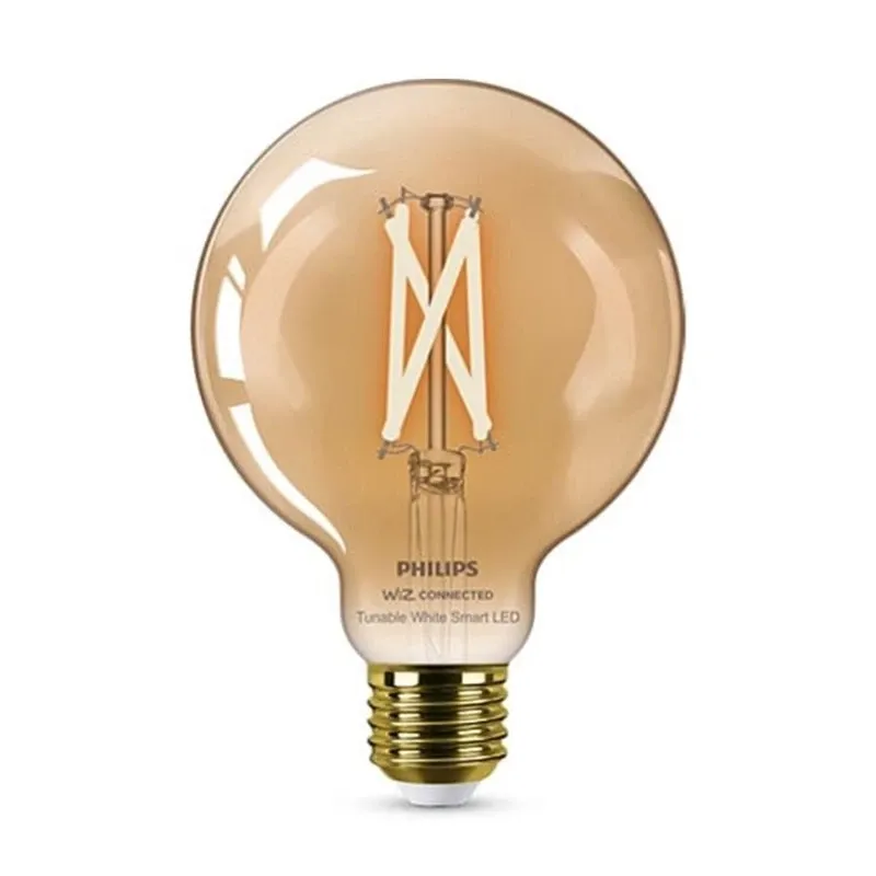 Viedā spuldze Philips Wiz LED, G95, 2000 - 5000 °K, E27, 7 W, 640 lm